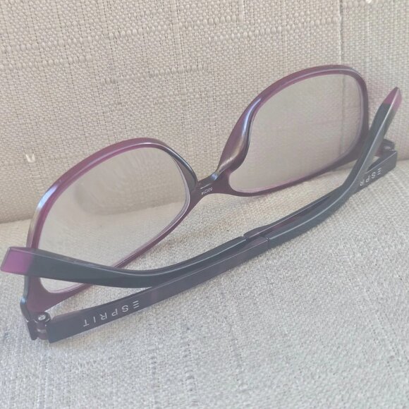 Esprit Women Eyeglasses Frame Burgundy Tone ET17455 52[]14 135 Eye Wear Glasses - Picture 7 of 12